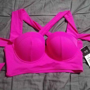 Torrid Hot Pink Bikini Top 00